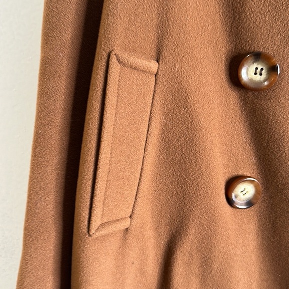 Michael kors lamb wool double breast coat size 6 - Picture 7 of 13